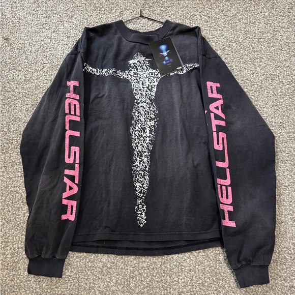 Hellstar Other - Hellstar Black Long Sleeve Tee